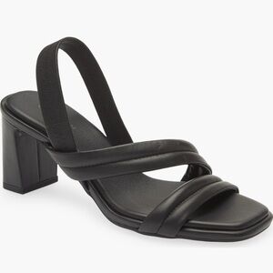 NWOT Caslon Sandals Women’s Lennyn‎ Slingback Sandal In Black Size 9M